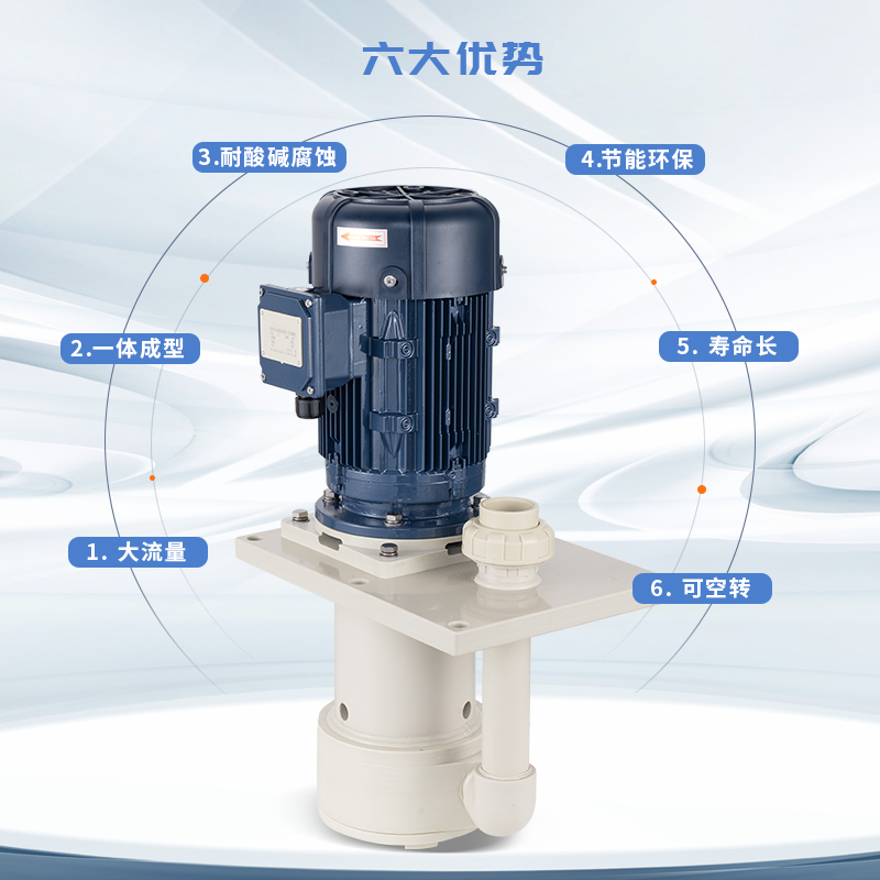 哪些措施增加氟塑料離心泵的工作效率？